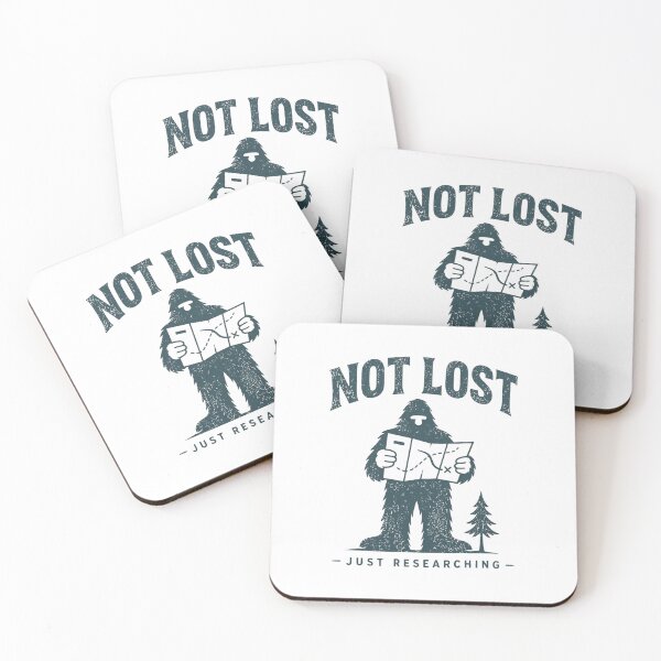 Item preview, Not Lost Just Researching Bigfoot designed and sold by HBDStudio.