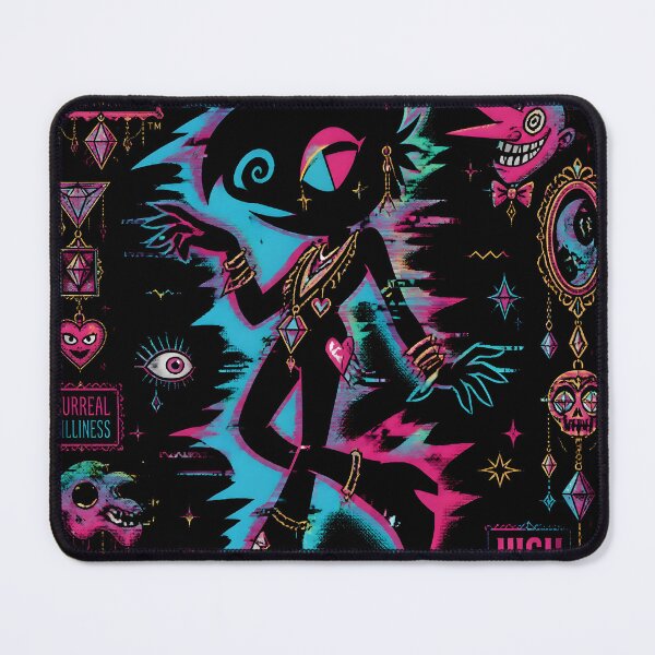 Item preview, 90s Glitch Neon Vaporwave Glamoratti Silhouette designed and sold by Glitchart66.