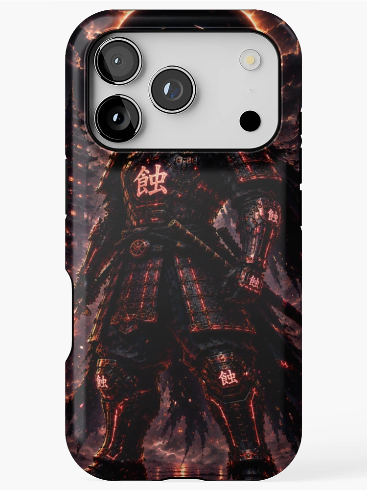 Thumbnail 1 of 4, iPhone Case, Eclipse Samurai designed and sold by RiteshCenter .