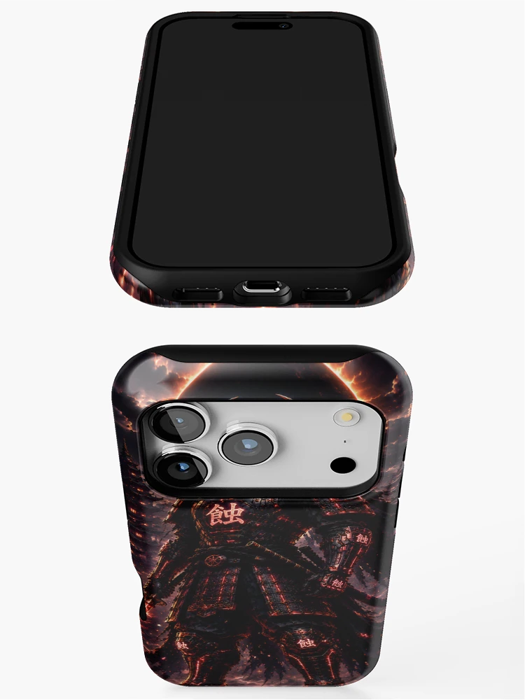 Thumbnail 3 of 4, iPhone Case, Eclipse Samurai designed and sold by RiteshCenter .