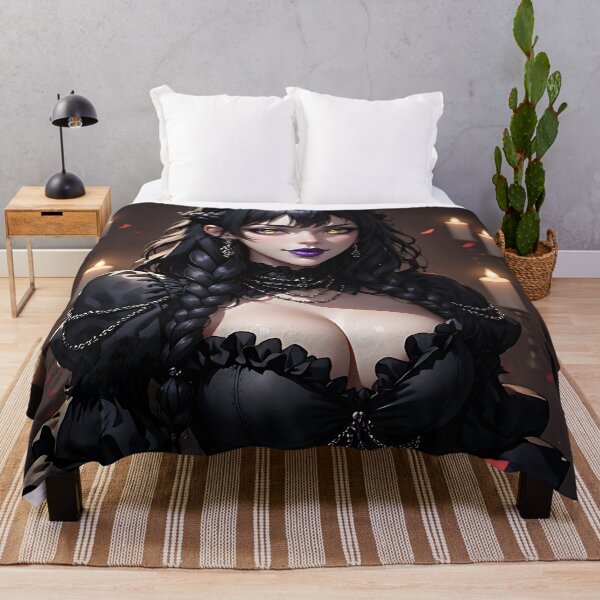 Item preview, Hot Halloween Anime Goth Girl Waifu 167 designed and sold by Your New Fixation.