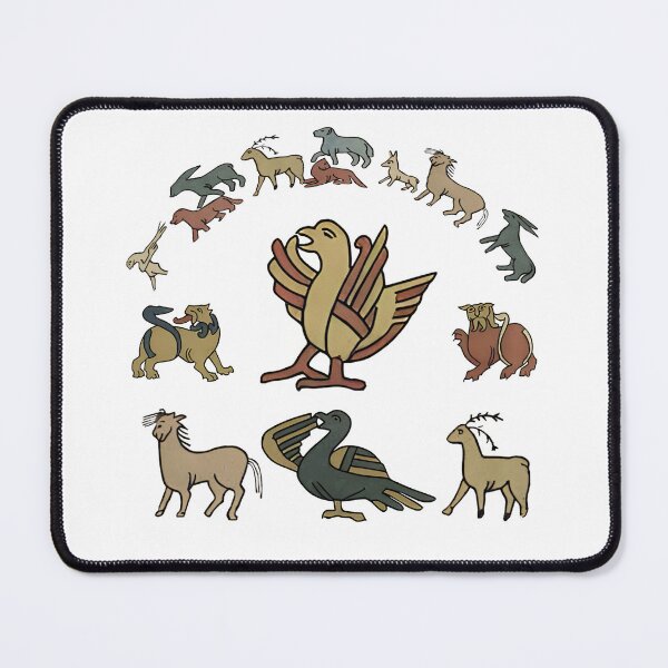 Item preview, Animals of the Bayeux Tapestry designed and sold by TreesOn.