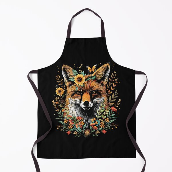 Item preview, Funny Red Fox Floral Colorful Boys Girls Kids designed and sold by rafaeltto.