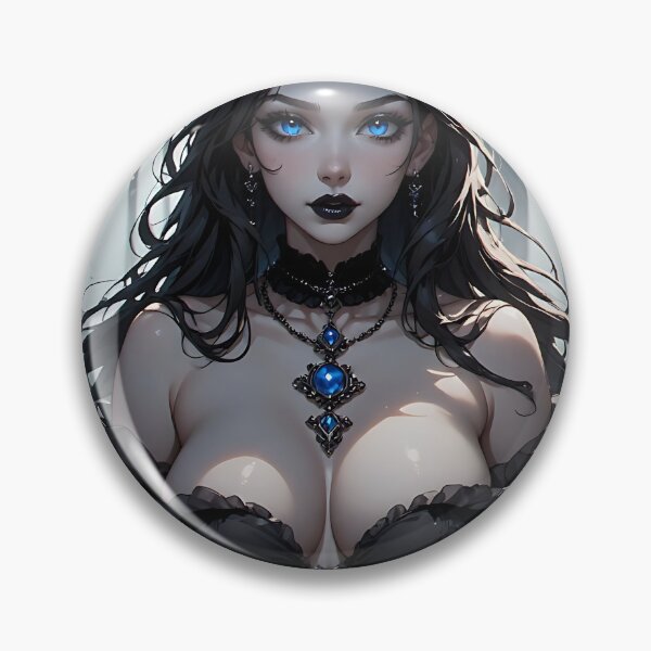 Item preview, Hot Halloween Anime Goth Girl Waifu 170 designed and sold by Your New Fixation.