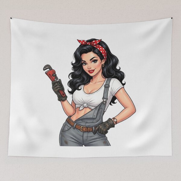 Item preview, "Retro Glamour: Charm and Audacity of Pin-Ups” designed and sold by CHRIST5000.