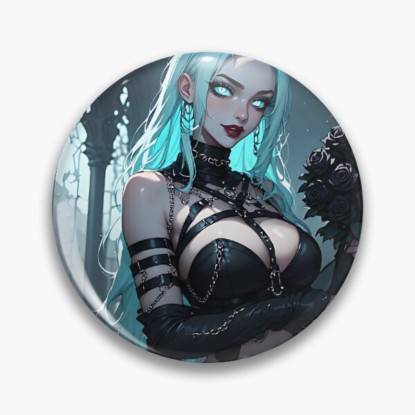 Aperçu de l'œuvre Waifu gothique anime d'Halloween sexy 172 créée et vendue par Your New Fixation.