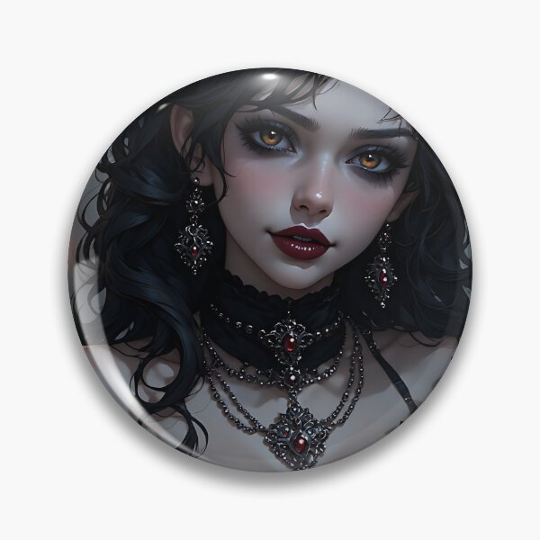 Item preview, Hot Halloween Anime Goth Girl Waifu 173 designed and sold by Your New Fixation.