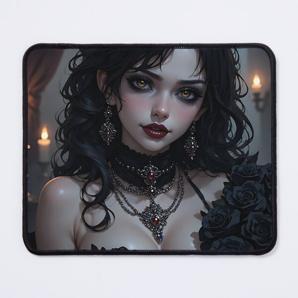 Item preview, Hot Halloween Anime Goth Girl Waifu 173 designed and sold by Your New Fixation.