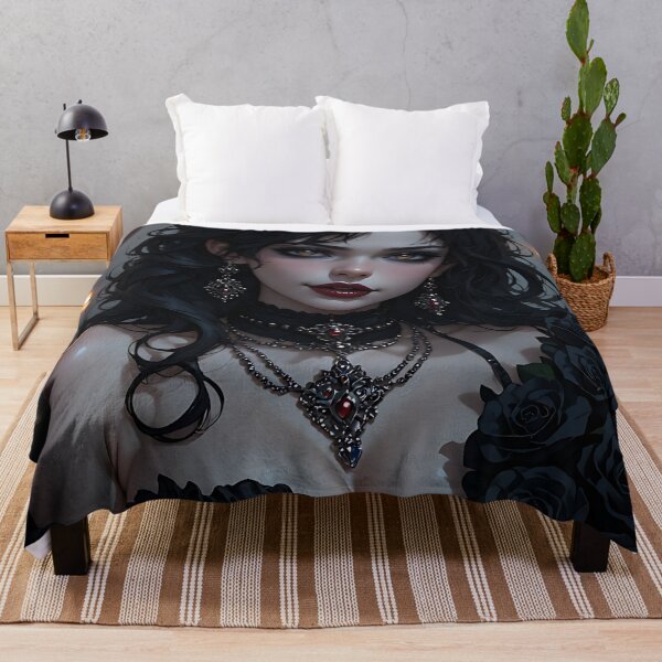Item preview, Hot Halloween Anime Goth Girl Waifu 173 designed and sold by Your New Fixation.