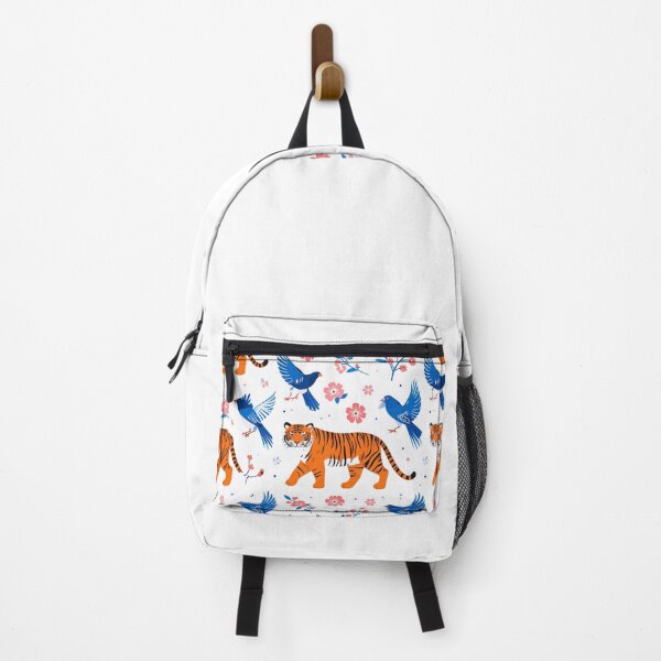 Item preview, Korean Tiger and Magpie Floral Pattern designed and sold by Picks-J.