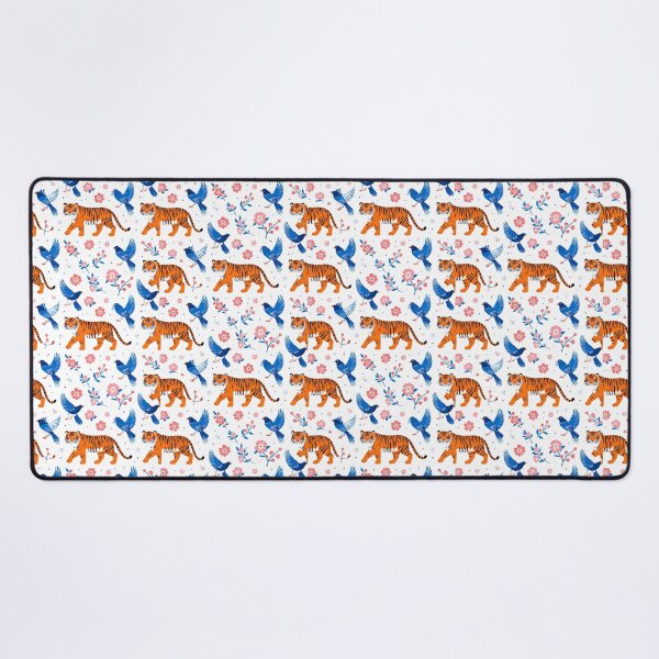 Item preview, Korean Tiger and Magpie Floral Pattern designed and sold by Picks-J.