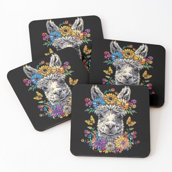 Item preview, Funny Alpaca Floral Colorful Boys Girls Kids designed and sold by rafaeltto.