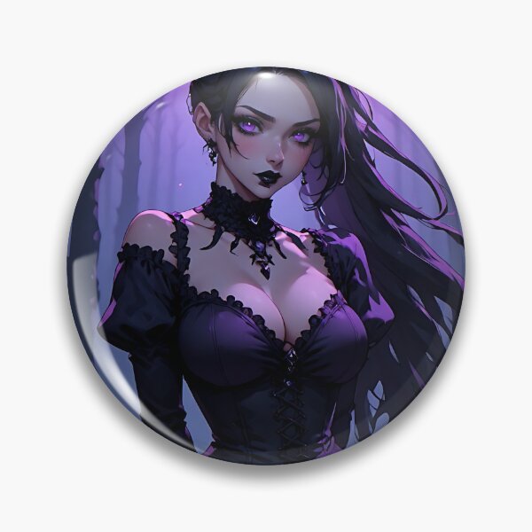 Item preview, Hot Halloween Anime Goth Girl Waifu 177 designed and sold by Your New Fixation.