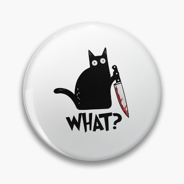 Item preview, What Cat With Bloody Knife Shirt designed and sold by SoyLamderma.