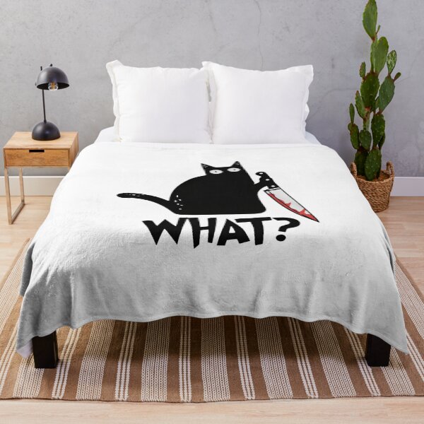 Item preview, What Cat With Bloody Knife Shirt designed and sold by SoyLamderma.