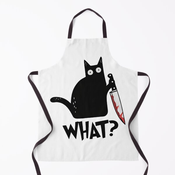 Item preview, What Cat With Bloody Knife Shirt designed and sold by SoyLamderma.
