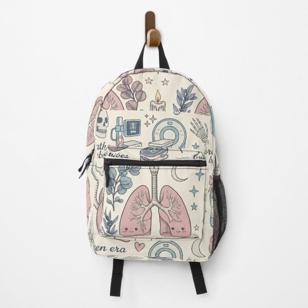 Item preview, Cute Respiratory Therapist Coquette Pattern | RT Girl Pastel Medical Aesthetic Collage designed and sold by ClinicalHubs.