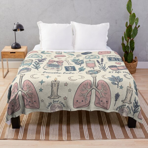 Item preview, Cute Respiratory Therapist Coquette Pattern | RT Girl Pastel Medical Aesthetic Collage designed and sold by ClinicalHubs.