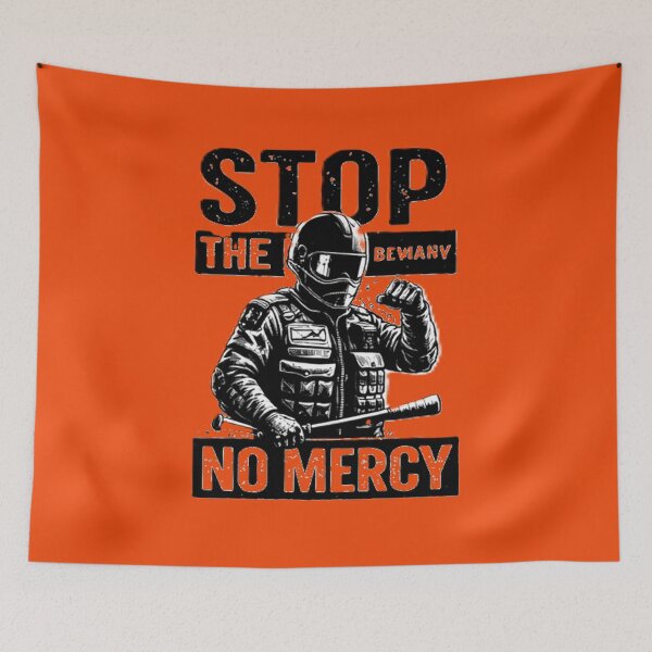 Item preview, Stop The Tyranny No Mercy Tactical Rebel Vintage Design designed and sold by NeO² Studio.