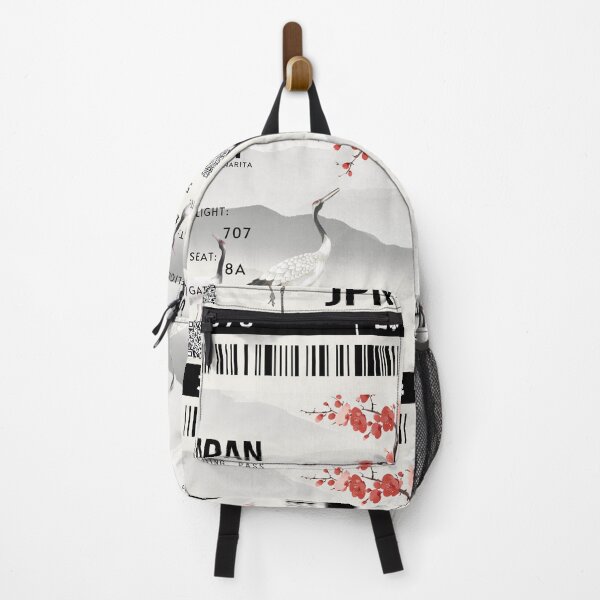 Item preview, Japanese Boarding Pass Stylized Crane designed and sold by InkWhirl.