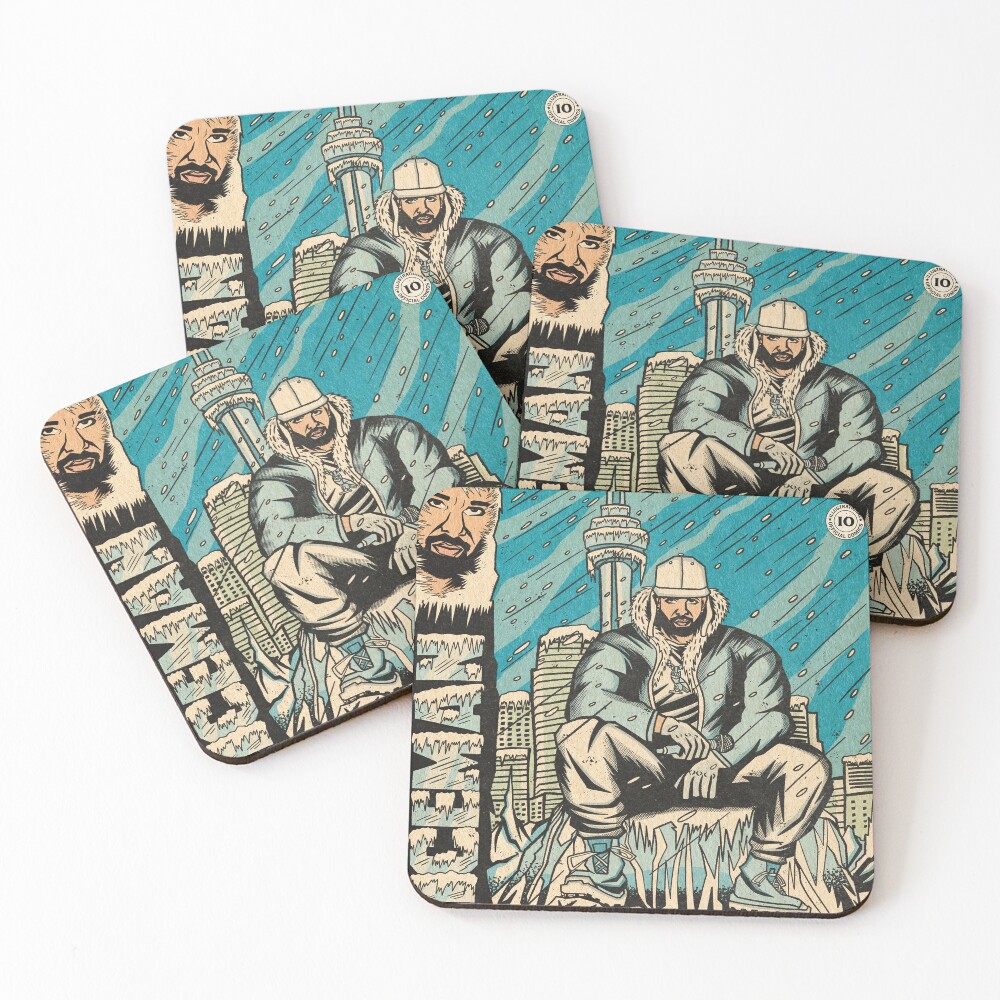 Item preview, Coasters (Set of 4) designed and sold by illustrational0.