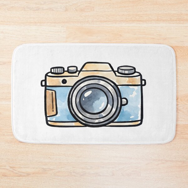 Item preview, Watercolor Camera  designed and sold by GraphicsClub.