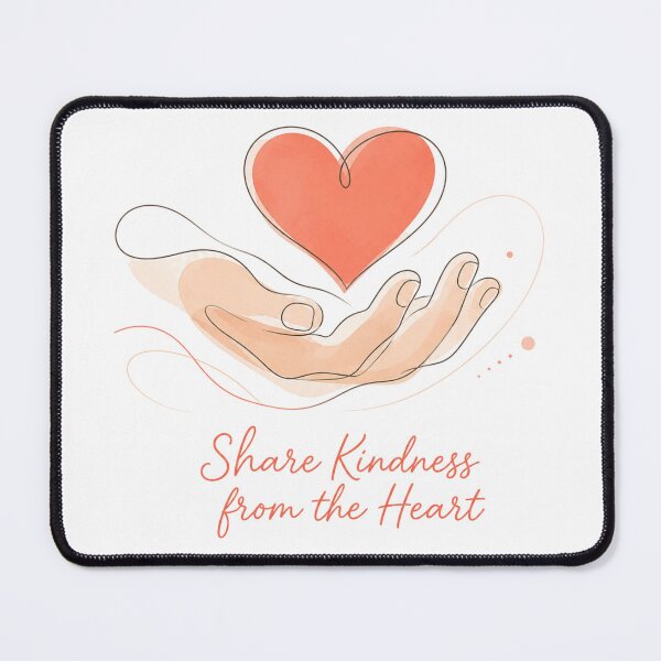 Item preview, Share Kindness from the Heart - Cute Positive Quote designed and sold by puzzell.