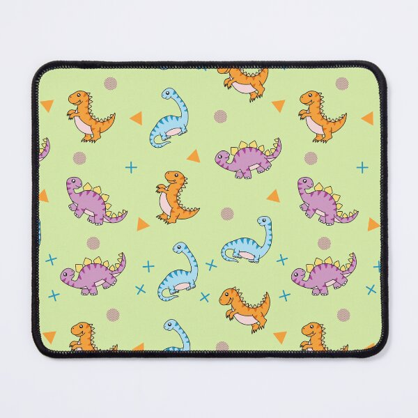 Item preview, Cute Cartoon Dinosaurs - Playful Kids Dino Pattern designed and sold by nora8820.