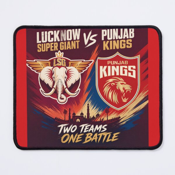 Item preview, LSG vs Punjab Kings IPL Cricket T-Shirt designed and sold by Crick-Art.