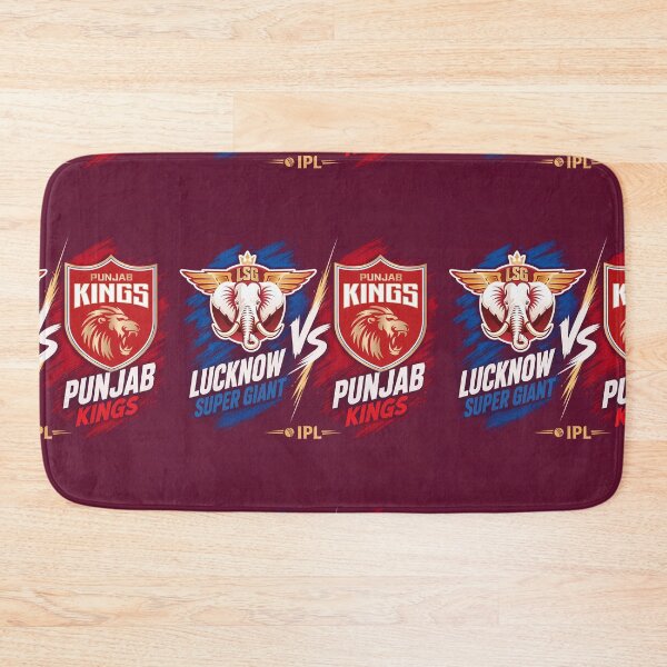Item preview, Lucknow Super Giants vs Punjab Kings – Match Day Battle Tee designed and sold by Crick-Art.