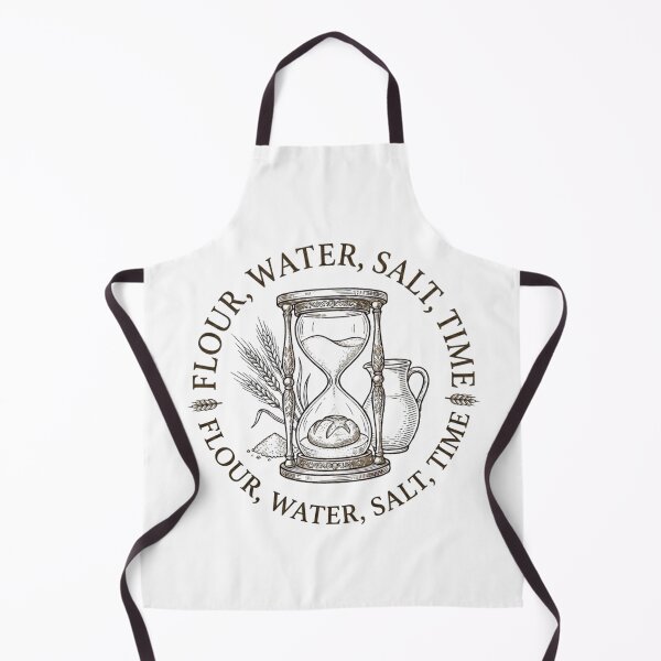 Item preview, Flour Water Salt Time - Sourdough Baker Philosophy designed and sold by Artisan Bio Studio.