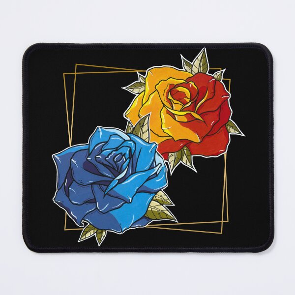Item preview, Tattoo Roses — Neo-Traditional Illustration with Acrylic Paint designed and sold by David Mateo ArtWorks.