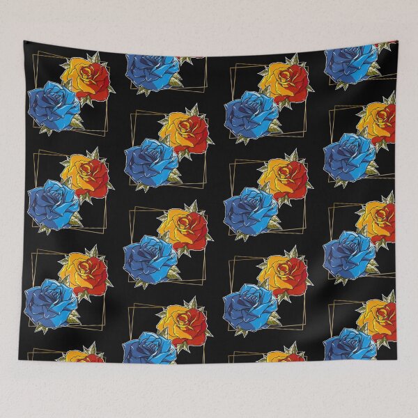 Item preview, Tattoo Roses — Neo-Traditional Illustration with Acrylic Paint designed and sold by David Mateo ArtWorks.