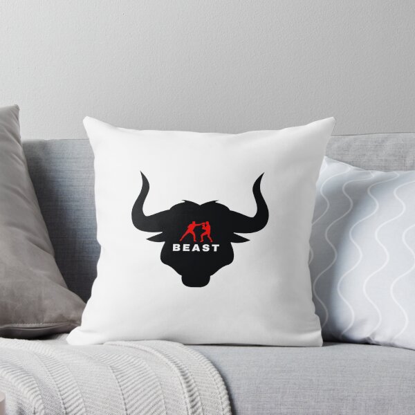 Item preview, Beast Mode Boxing Bull | Fighter Strength Gym Workout T-Shirt Design designed and sold by STILQ-FASHION.