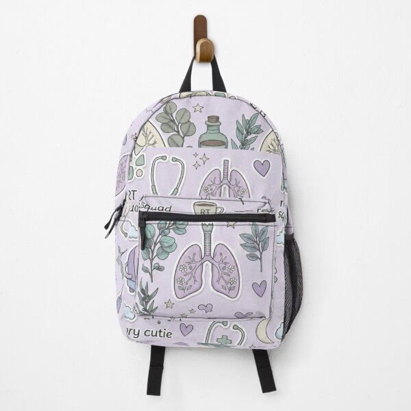 Item preview, Cute Respiratory Therapist Night Squad Pattern | Pastel RT Life Aesthetic Sticker Style Design designed and sold by ClinicalHubs.