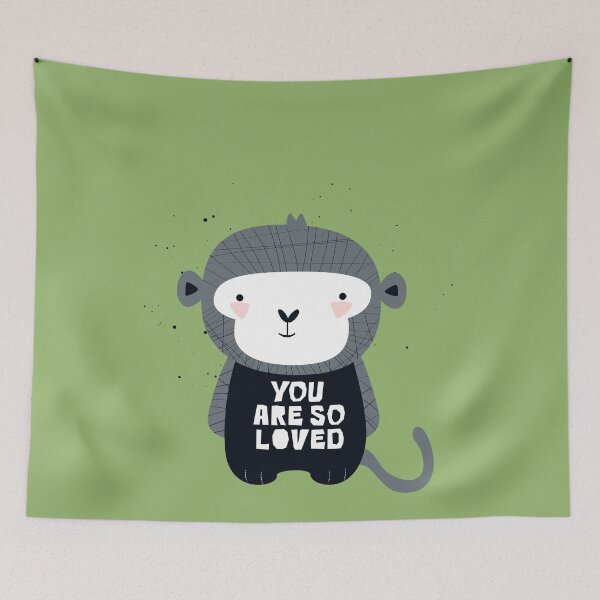 Item preview, Monkey - You are so loved designed and sold by pickaboo.