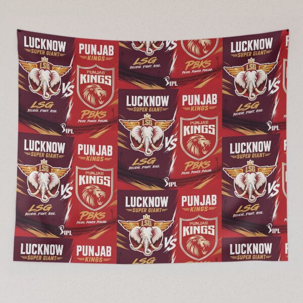 Item preview, LSG vs PBKS – IPL Sportswear Graphic Tee designed and sold by Crick-Art.