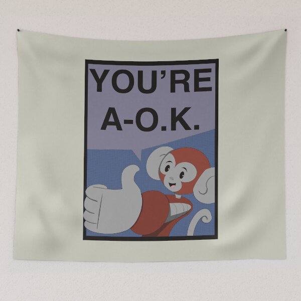 Item preview, YOU'RE A- O.K. designed and sold by DroidMonkey.