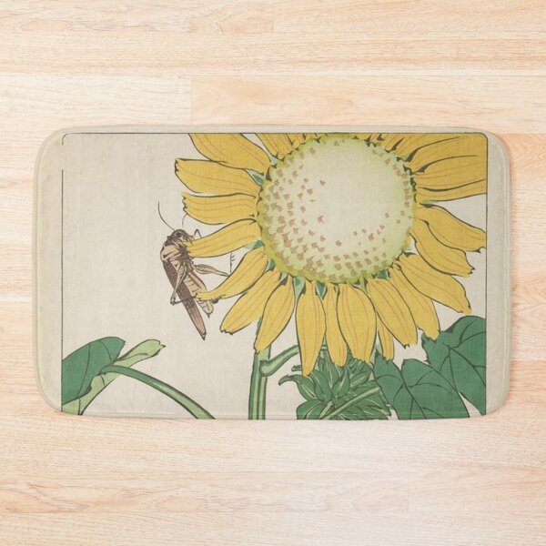 Item preview, Grasshopper and sunflower designed and sold by SharonTheFirst.