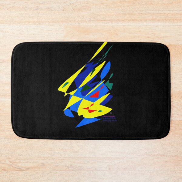 Item preview, Modern Abstract Geometric Shapes Neon Color Splat Art designed and sold by Pawar1999.