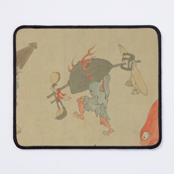 Item preview, Hyakki Yagyo Classic Japanese Yokai Parade Vintage Art designed and sold by vekotpu.