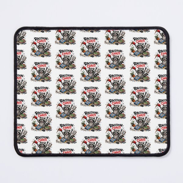 Item preview, Funny Raccoon Chaos Cartoon Art designed and sold by PriyankaSonara.