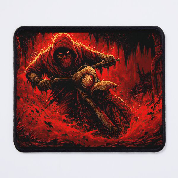 Item preview, Demonic Red Biker and Motorcycle in Hellfire designed and sold by Piotrek0001.