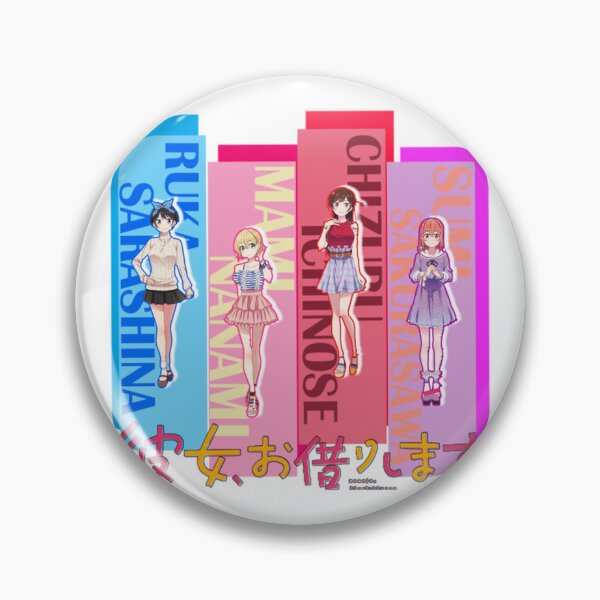 Item preview, RENT A GIRLFRIEND FANART || RENT A GIRLFRIEND FAN DESIGN designed and sold by Svyatoslavovich.