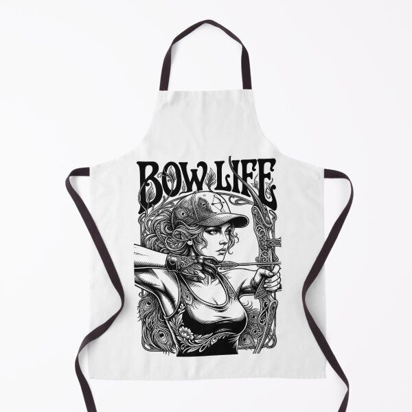 Item preview, Bow Life Archer Girl Vintage Archery Woman Art Nouveau designed and sold by GrandeDuc.