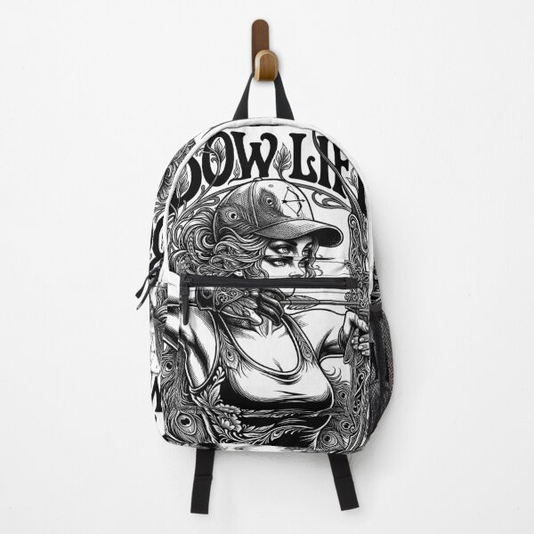 Item preview, Bow Life Archer Girl Vintage Archery Woman Art Nouveau designed and sold by GrandeDuc.