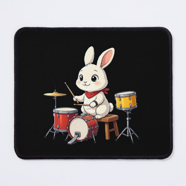 Item preview, Rabbit Playing The Drums designed and sold by TheEndDesign.