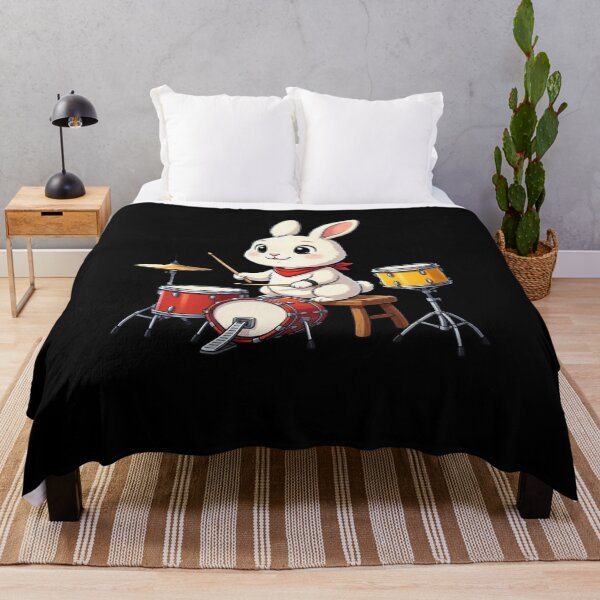 Item preview, Rabbit Playing The Drums  designed and sold by TheEndDesign.