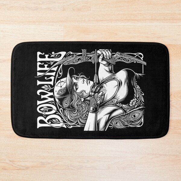 Item preview, Bow Life Archer Girl Vintage Archery Woman Art Nouveau designed and sold by GrandeDuc.