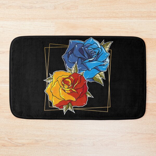 Item preview, Tattoo Roses — Neo Traditional Acrylic Painting designed and sold by David Mateo ArtWorks.